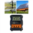 thumbnail image 2 of 3X 30A Controlador de Carga Solar 12V24V Panel Solar Controlador de BateríA Regulador Auto 2 USB Pantalla LCD Descargador de Carga, 2 of 5