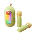 thumbnail image 1 of Zootealy Portable Wireless Echo Effect Karaoke Microphone Speaker Set with Dual Mics, Reverb, Built-in Battery F68 - Green, 1 of 6