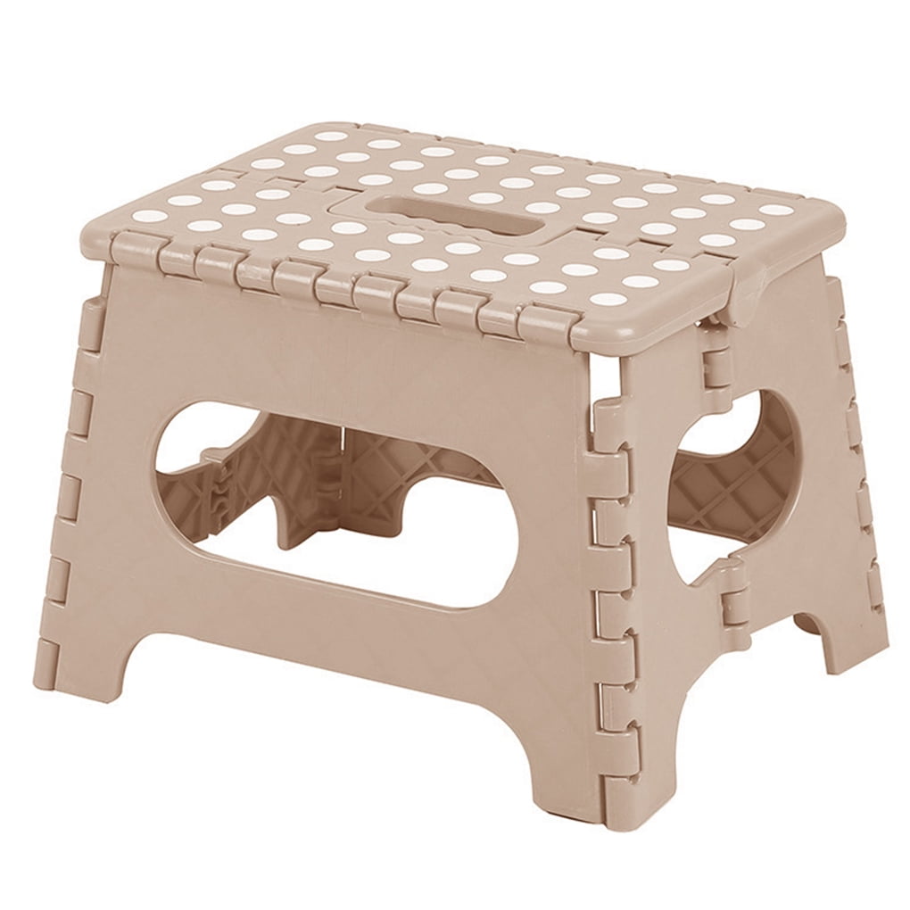 boyijia plastic stool portable dot folding chair adult high