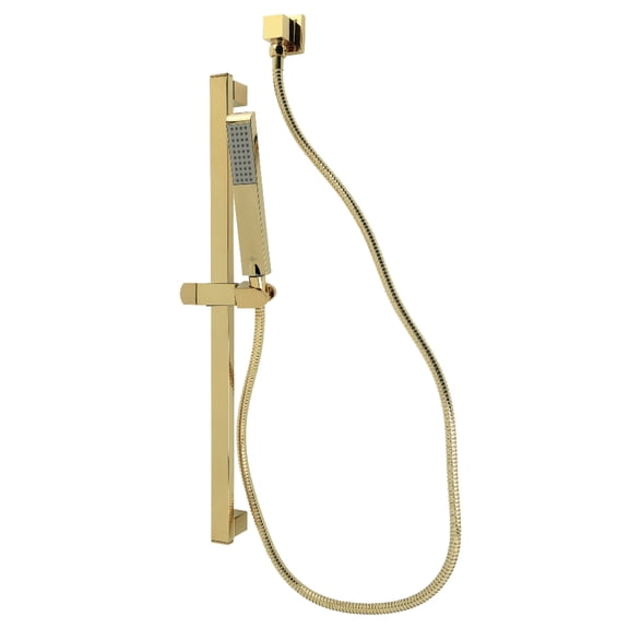 Kingston Brass Made to Match KXK2542 Shower System with 26" Slide Bar and Hand Shower, Polished Brass