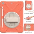 thumbnail image 2 of Étui Design à Sangle pour Ipad 10.2 Pouces avec Sangle d'Épaule, Support Réglable, Porte-Stylo, Protection contre les Chutes, 2 of 5