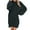 B-Gray, variant on Lovskoo Women's Fuzzy Fleece Dress Long Sleeve Oversized Baggy Loose Pullover Solid Color Tunic Mini Sweater Dress 2025 Trendy Spring Fall Outfits C-Navy