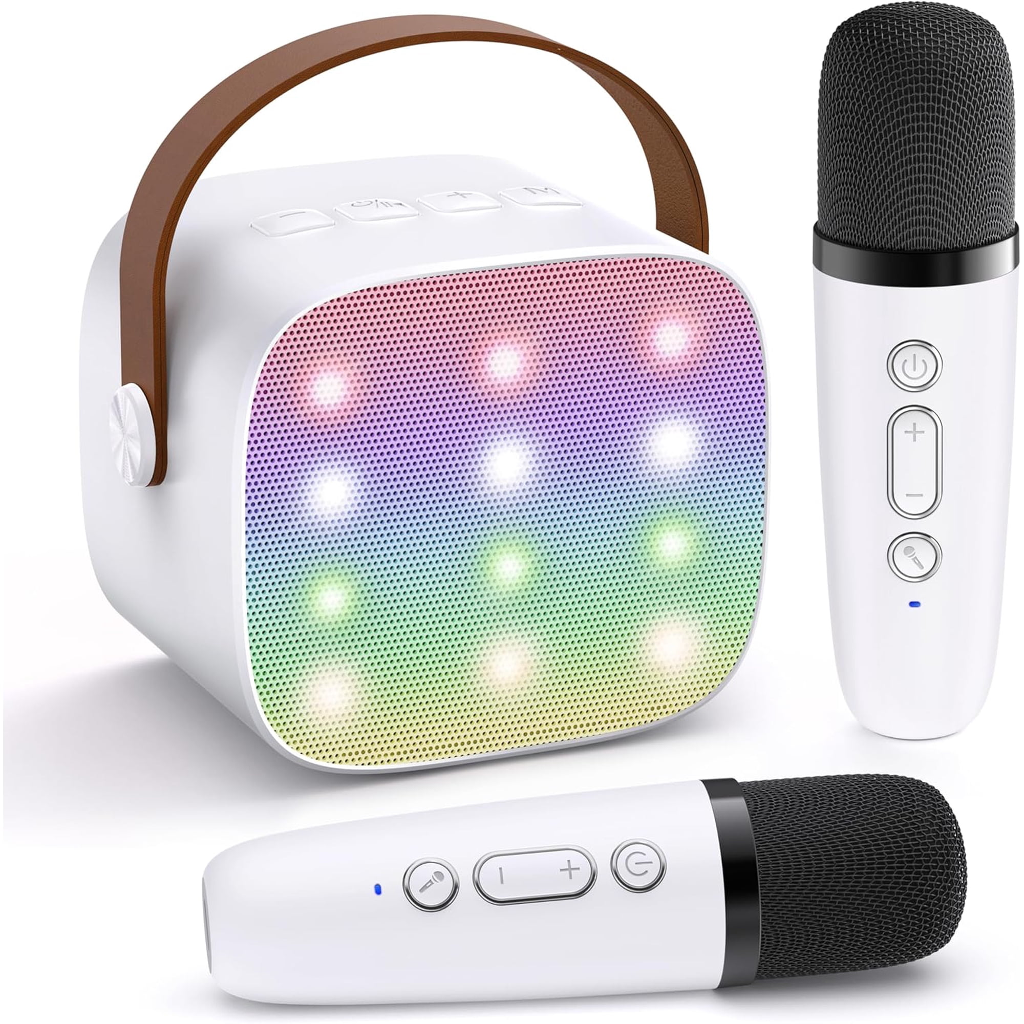 Kit Karaoké enfant, enceinte et 2 microphones Kit Karaoké enfant, enceinte et 2 microphones