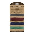 thumbnail image 3 of Hemptique Hemp Cord Card 10lb 42' 4/Pkg-Variegated 2, 3 of 5