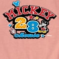thumbnail image 3 of Disney - Mickey Mouse Pattern Collage - Toddler & Youth Girls Short Sleeve Graphic T-Shirt, 3 of 5
