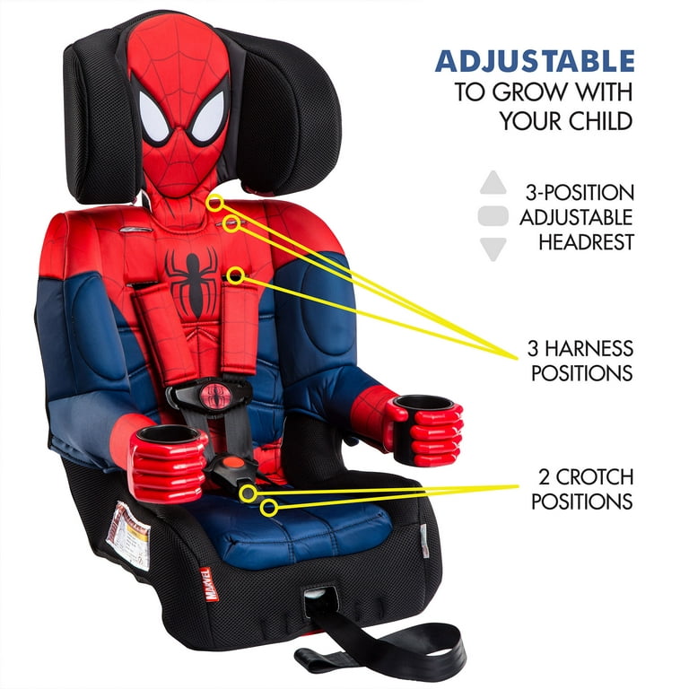  KidsEmbrace 2-in-1 Forward-Facing Harness Booster Seat, Marvel  Spider-Man : Baby