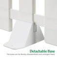 thumbnail image 6 of Pawsdot Weather-Resistant White Plastic Garden Fence for Decoration - Easy Install 2Pcs, 6 of 8