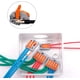 thumbnail image 1 of Juego de 10 conectores de cable de tuerca de palanca de PCT-218 Premium, conectores de cable compactos de 8 puertos, bloque de terminales de resorte de conector compacto, 1 of 2
