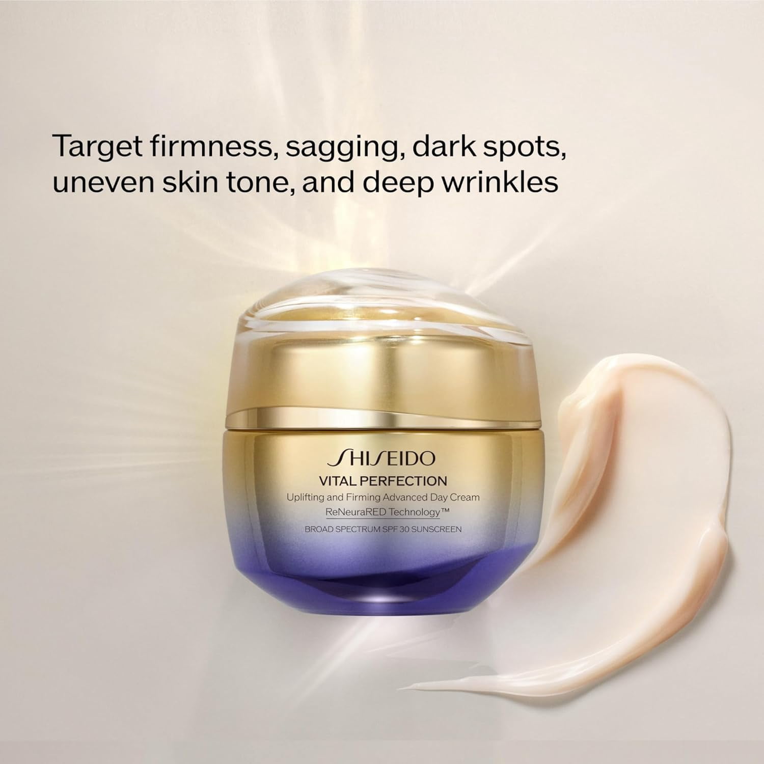 Shiseido Ladies Vital Perfection Uplifting and Firming Cream SPF 30 1.7 oz Skin Care 730852210264