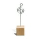 thumbnail image 3 of Base de madera Titular de la tarjeta Buffet Reserva de buffet Imagen de clip para vacaciones banquetes de boda mesa de fiesta configuración decoraciones de música nota Inevent HA011595-02, 3 of 7