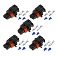 thumbnail image 1 of Kenally Inyector diésel precableado hembra de plástico para coche, enchufe de inyector diésel para riel común automotriz, 5 uds. Vehículos, repuestos y accesorios Mis, 1 of 6