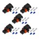 thumbnail image 1 of Scienceny 5 unids/set coche hembra precableado diésel inyector hembra Common Rail diésel inyector enchufe automotriz Vehículos, repuestos y accesorios Mis, 1 of 6