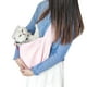 thumbnail image 2 of Portabebés para mascotas, bolso de lona portátil, bolso de hombro para perros, para viajes al aire libre, 2 of 8