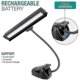 thumbnail image 4 of Professional Musician Super Bright 19 Led Music Stand Light, Clip On Orchestra Piano Lights, 9 Levels Dimmable Rechargeable, 4 of 4
