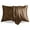 Brown, variant on LIFCOM Satin Pillowcase with Envelope Closure,King20"×40", Burgundy,(2 Count)