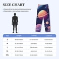 thumbnail image 4 of Sikiie Planet Pastel Galaxy Pajama Pants Men, PJ Bottoms, Sleep & Lounge Pants-Small, 4 of 6