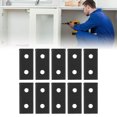 thumbnail image 4 of Flat Tie Plate,  Pressure Resistance Mending Plate Bracket Robust 2 Holes Rustproof  For Engineering Industry 1515,2020, 4 of 8