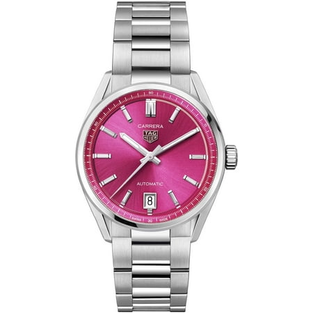Tag Heuer Carrera Automatic 36mm Pink Dial Steel Women's Watch WBN2313.BA0001