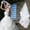 Bleach White, variant on Besufy Romantic Women's Lace Edge Long Cathedral Wedding Bridal Veil Accessory Headwear,Bleach White