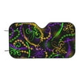 thumbnail image 7 of Daiia Neon Mardi Gras Windshield Sun Shade for Car SUV Truck (Medium ), Car Sun Shade Windshield, Car Shades for Front Windows, Sunshade for Car Windshield, 7 of 7