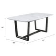thumbnail image 5 of ACME Madan Dining Table in Weathered Gray, 5 of 6