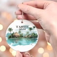 thumbnail image 4 of Tahiti Christmas Ornament, Tahiti Ornament, Christmas Ornaments, Tahiti Custom, Tahiti Personalized Ornament, Tahiti Bauble, Tahiti Gift x6b0k2 (Tahiti Christmas), 4 of 4