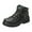 Black, variant on Avenger Womens Framer Leather Composite Toe Work Boots