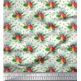 thumbnail image 1 of Soimoi Cotton Duck Fabric Leaves Tropical Fabric Prints By Yard 42 Inch Wide, 1 of 1