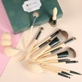 thumbnail image 6 of DUcare Lime Mojito Series Makeup Brush 14 Pcs Set with Sponges and Bag, 6 of 12