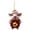 Multi-color, variant on LHWEN Christmas Ornament Cute Cartoon Pig Pendant Festive Tree Decoration Multi-Purpose Hanging Decor Creative Gift for Family Friends Perfect for Home Car Doors Holiday Party Accessories