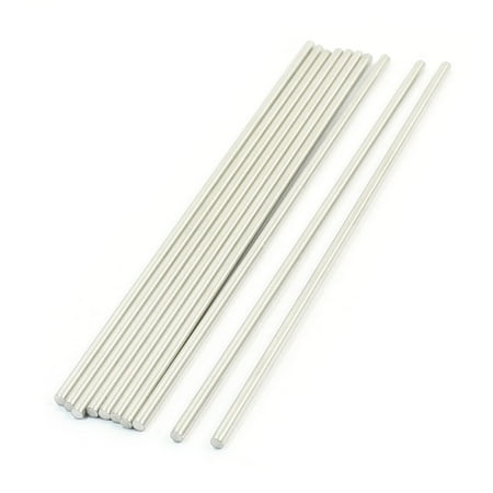 Gen X 140 Round Tube Unique Bargains 10Pcs 140 x 2.5mm Stainless Steel Cylinder Linear Rail Round Rod Axle ()