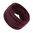 thumbnail image 2 of Transemion Lightweight And Portable Loop Scarf Unisex Fashionable And Versatile Soft And Breathable Multiple Winered, 2 of 6