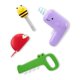 thumbnail image 1 of Juego de herramientas de juguete Skip Hop Zoo Crew de 4 piezas para niños pequeños de 2 años, 1 of 9