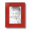 thumbnail image 2 of ArtToFrames 5" x 7" Red Picture Frame, 5x7 inch Red Wood Poster Frame (WOM-4593), 2 of 7