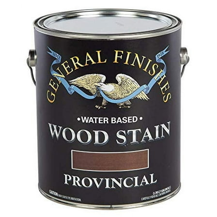 General Finishes Water Based Wood Stain, 1 Gallon, Provincial