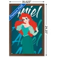 thumbnail image 3 of Disney Princess: Flower Senses - Ariel Wall Poster, 14.725" x 22.375" Framed, 3 of 5