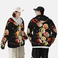 thumbnail image 4 of Kdxio Sushi Print Women Men Sun Protection UPF 50+ Jackets Zip Up Long Sleeve Hoodie Hiking Lightweight with Pockets, 4 of 7