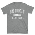 thumbnail image 1 of Pine Mountain Georgia Classic Established Men's Cotton T-Shirt, 1 of 1