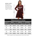 thumbnail image 3 of CRAYNER Fall Dresses for Women Long Sleeve Dress with Pockets Casual Tshirt Dress Loose Fits Crew Neck Flowy Swing Dress, 2XL, 3 of 8