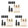 thumbnail image 1 of Peggybuy Bicycle Valve Adapter Set Presta Schrader Valve Adapter for Air Pump (Set 4), 1 of 4