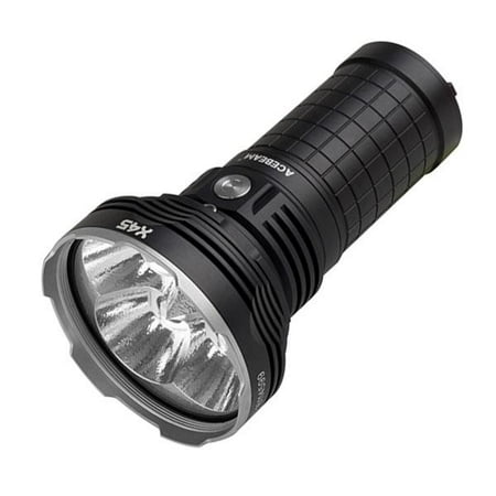 Acebeam X45 CREE XHP70 LED Flashlight  -6500K Cool White -16,500 Lumens -Beam Distance of 583