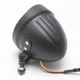 thumbnail image 3 of Faro Delantero De Motocicleta Para Bobber Chopper  Negro kusrkot faro de motocicleta, 3 of 8