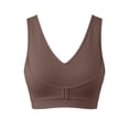 thumbnail image 5 of Wireless Front Closure Seamless Full Coverage supporting Everyday Comfort Plus Size T Shirt Bra for Daily Wear, 5 of 5