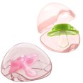 thumbnail image 3 of 4 Pcs Baby Pacifier Case,Happon Pacifier Holder,Pacifier Holder Storage Box,Pacifier Holder Box for Kids, Baby, Travel, Home, 3 of 6