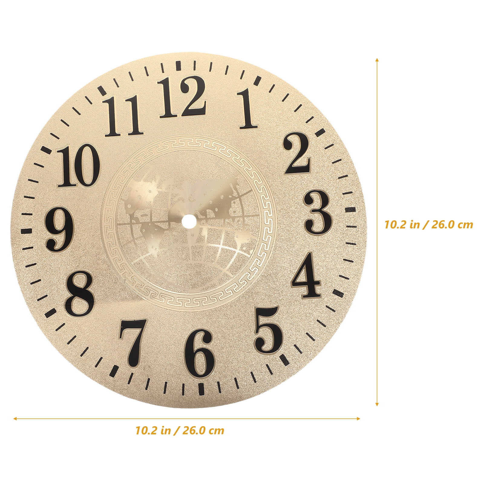 KAKOWELY Horloge Murale Cadran Horloge DIY Cadran Horloge