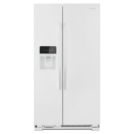 Amana ASI2575GRW 25 Cu. Ft. White Side-by-Side Refrigerator