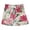 Red Flowers and Leaves, variant on Kids' Beach Pants Comfortable Swim Trunks Lavender and Pink Flowers Shorts for Pool Vacation and Lounge Wear 2T