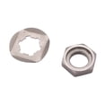 thumbnail image 2 of Front Sprocket Lock Nut & Washer Fit for 1987-2004 Yamaha Warrior 350 YFM350X 90179-20255 90215-21239, 2 of 6
