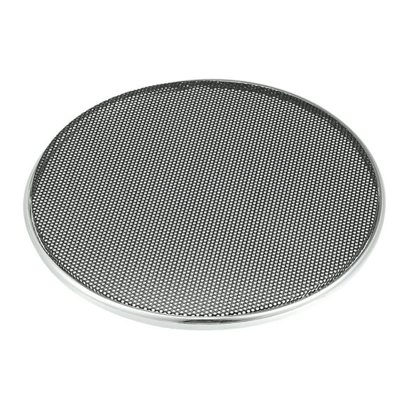 Unique Bargains 1 Pcs 6" Car Speaker Grills Cover Mesh Round 6 Inch Audio Subwoofer Protector Iron Silver Tone