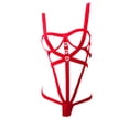 thumbnail image 5 of Gibobby Conjunto de lencería Sexy Ropa Dormir Mujer Sexy Accesorios erotico Ropa Sexi para Mujer lencería de Princesa Brasier y calzon Mujer Tanga Sexy Mujer(Rojo, M), 5 of 5